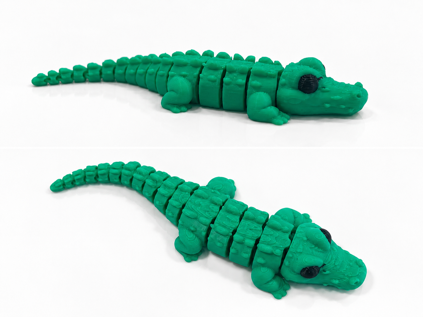 Flexi Croc – 3D Printed Articulated Fidget Toy