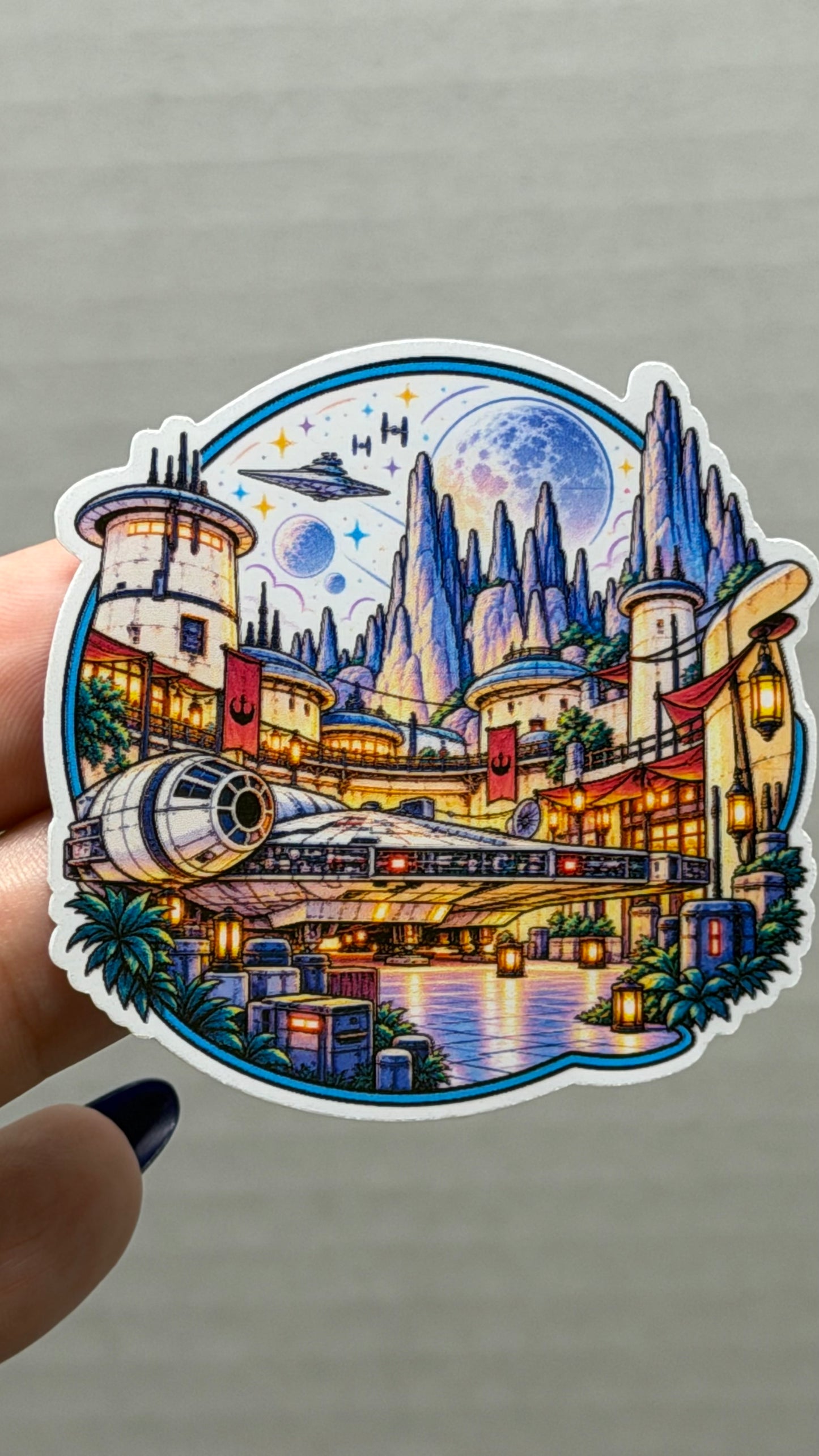 Galactic Outpost Sticker