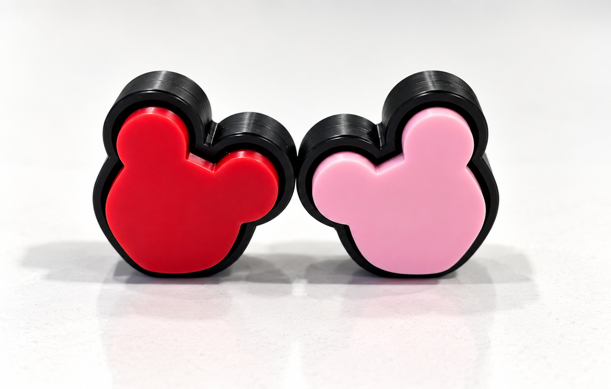Classic Mouse Clicker – 3D Printed Fidget Toy