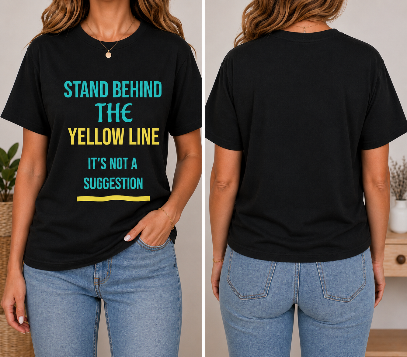 Yellow Line Park Day T-Shirt