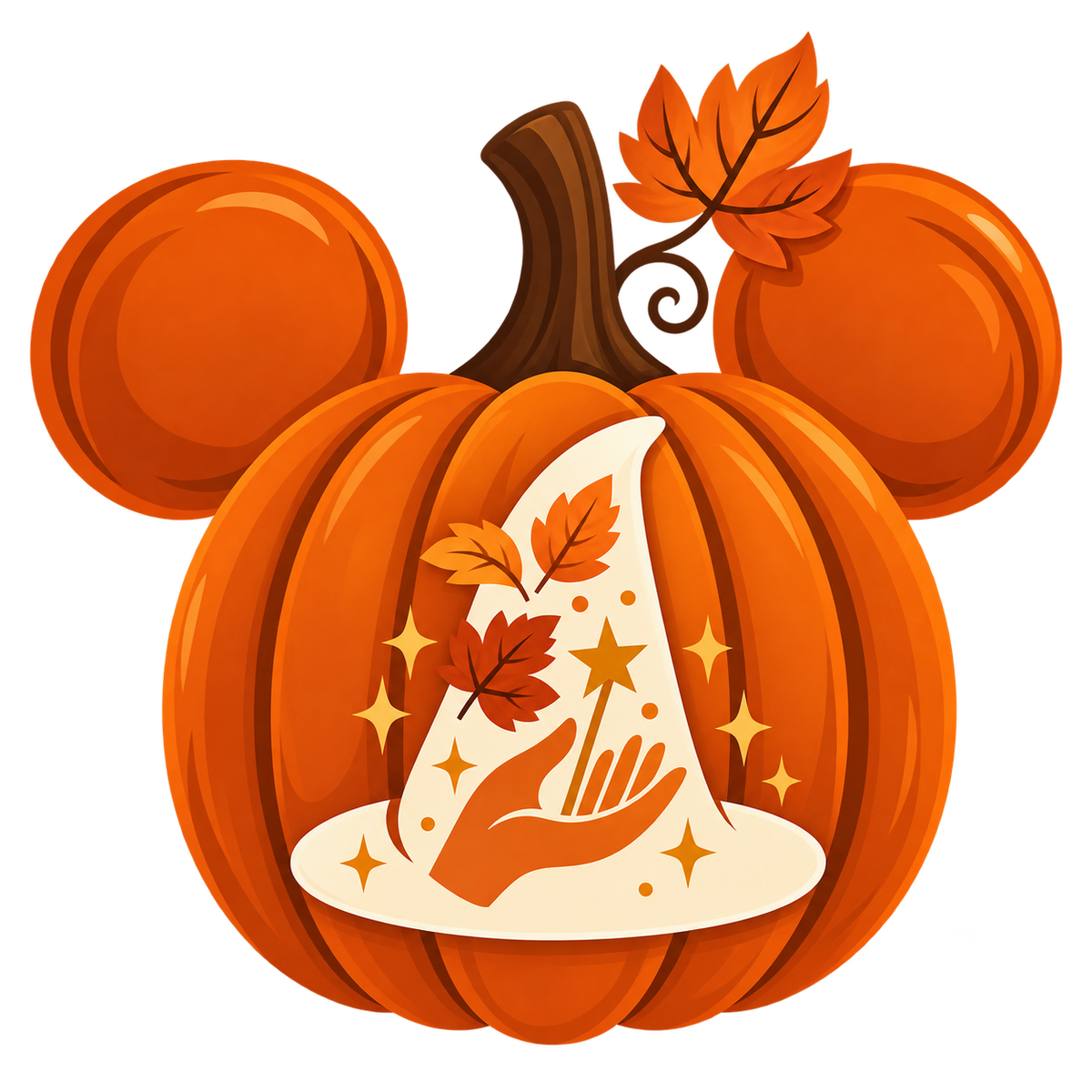 Autumn Magic Pumpkin Shirt